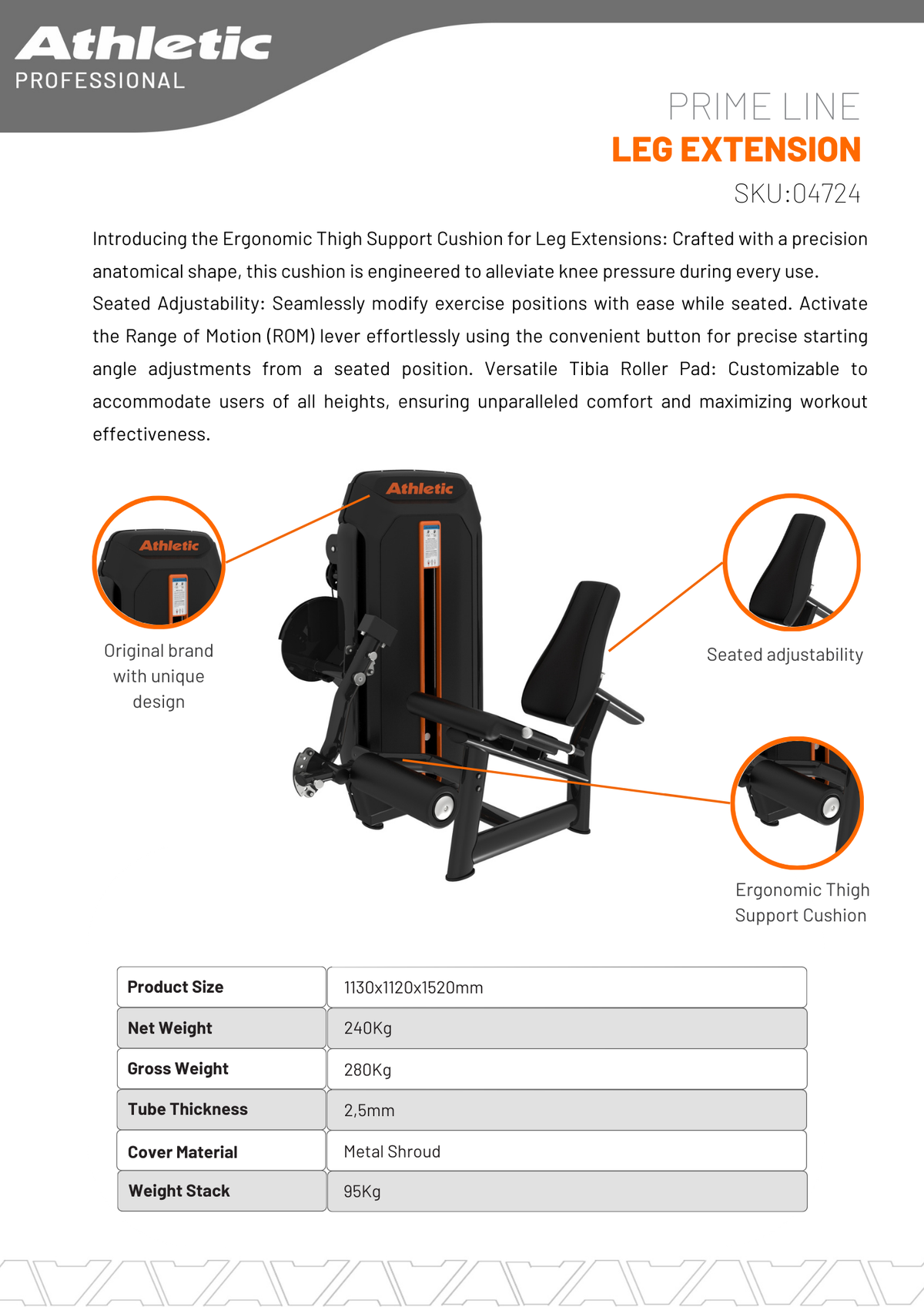 Prime Line Leg Extension