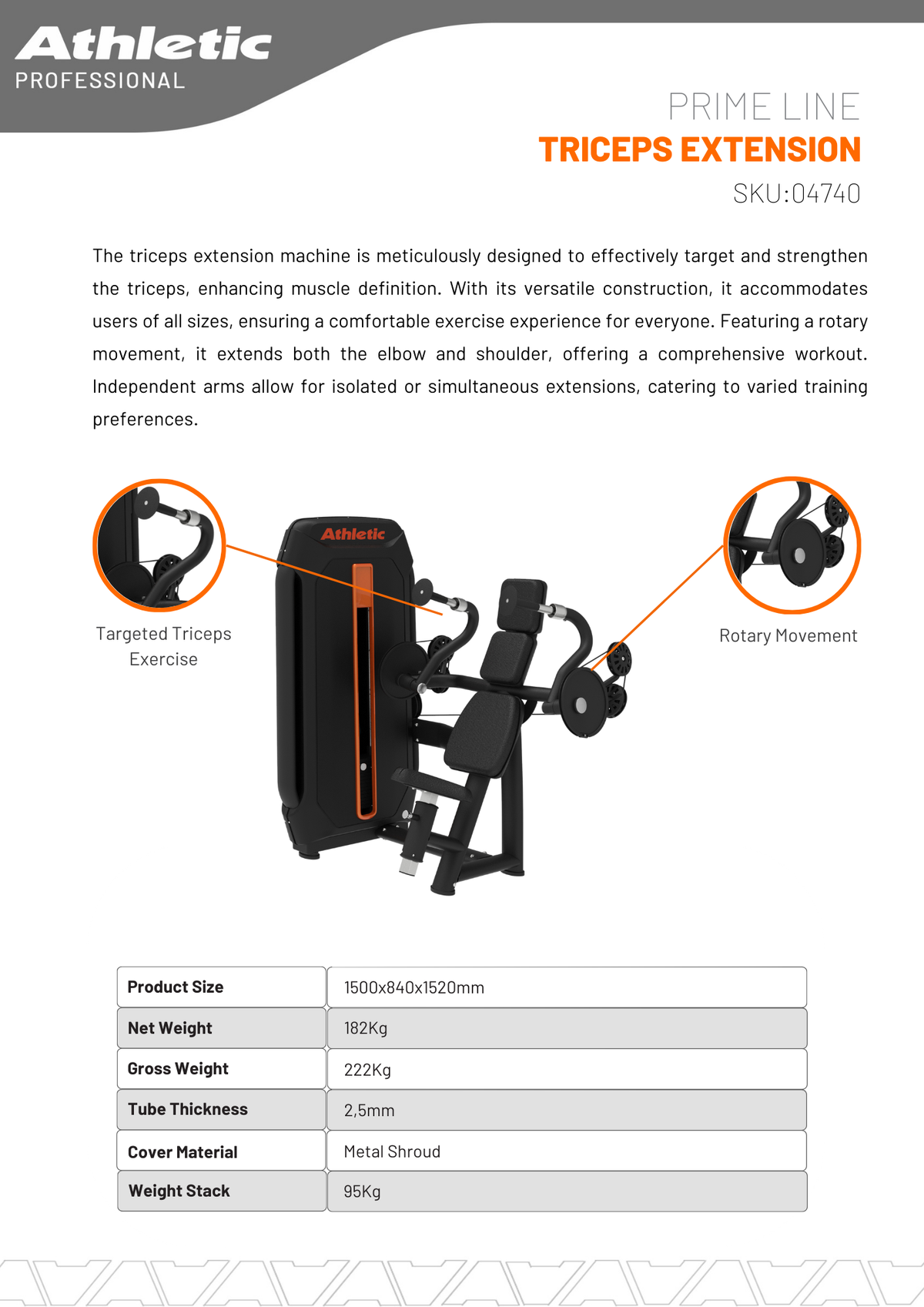 Triceps Extension - Prime Line