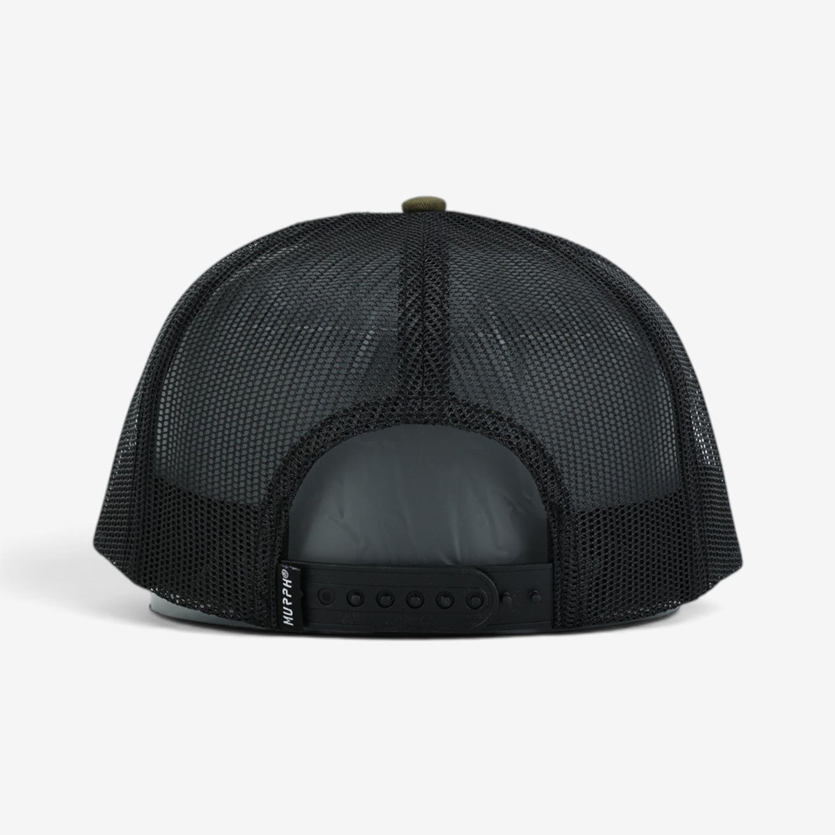 Casquette Murph Trucker Olive Noir – vue de côté droit