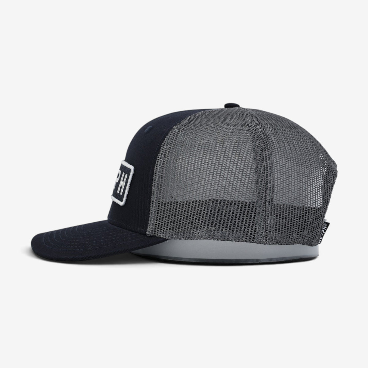 Casquette Murph Trucker Marine Gris – vue de face