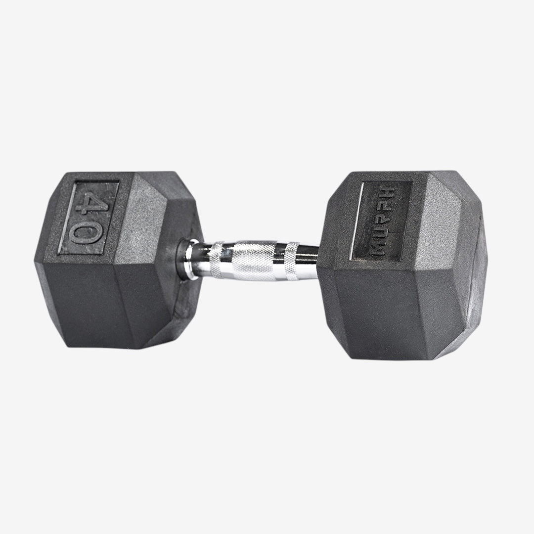 Haltères hexagonaux - unité ( 5lbs - 100lbs )
