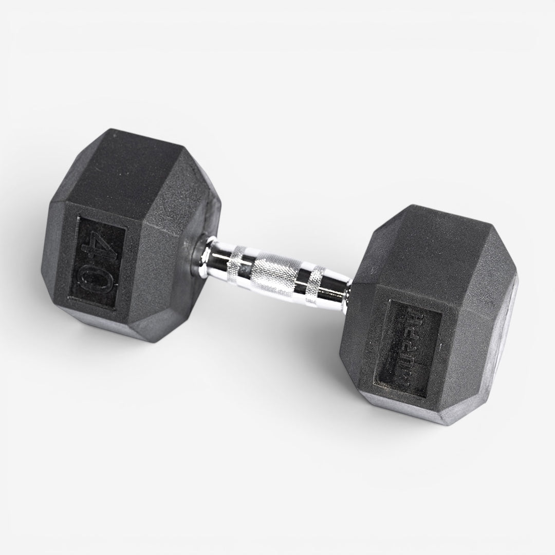 Haltères hexagonaux - unité ( 5lbs - 100lbs )