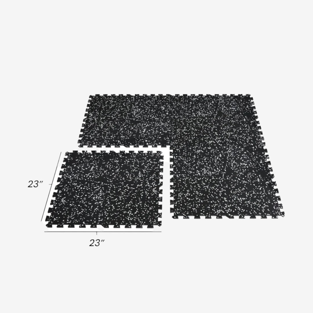 2'x2' Rubber Tile - GREY - Classic Series 8mm