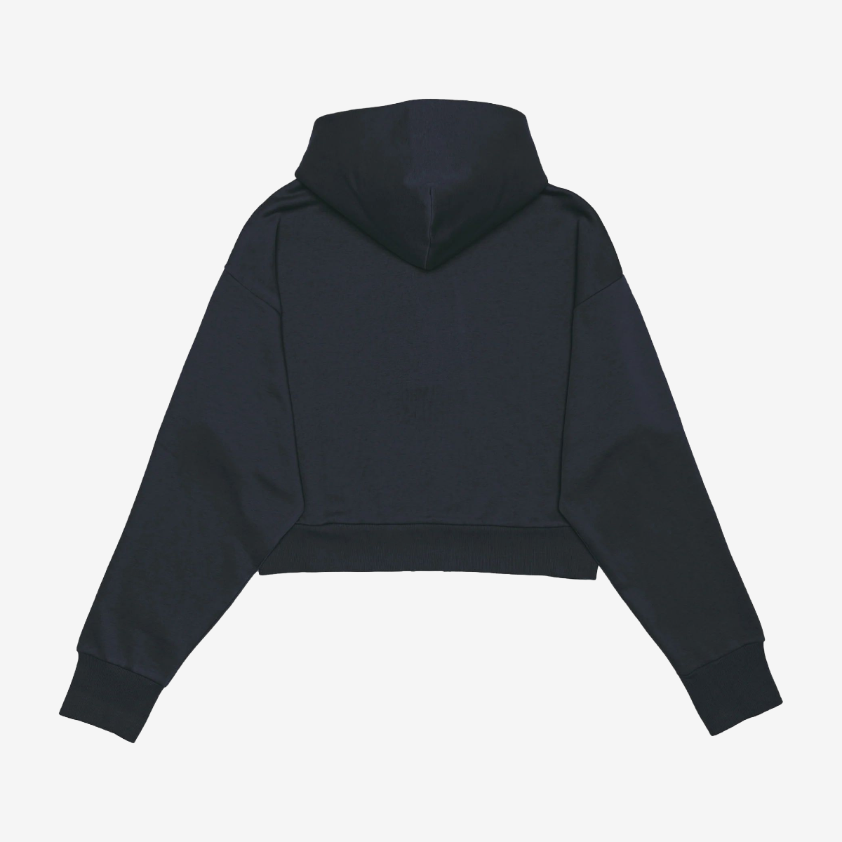 MURPH Cropped Hoodie - Black