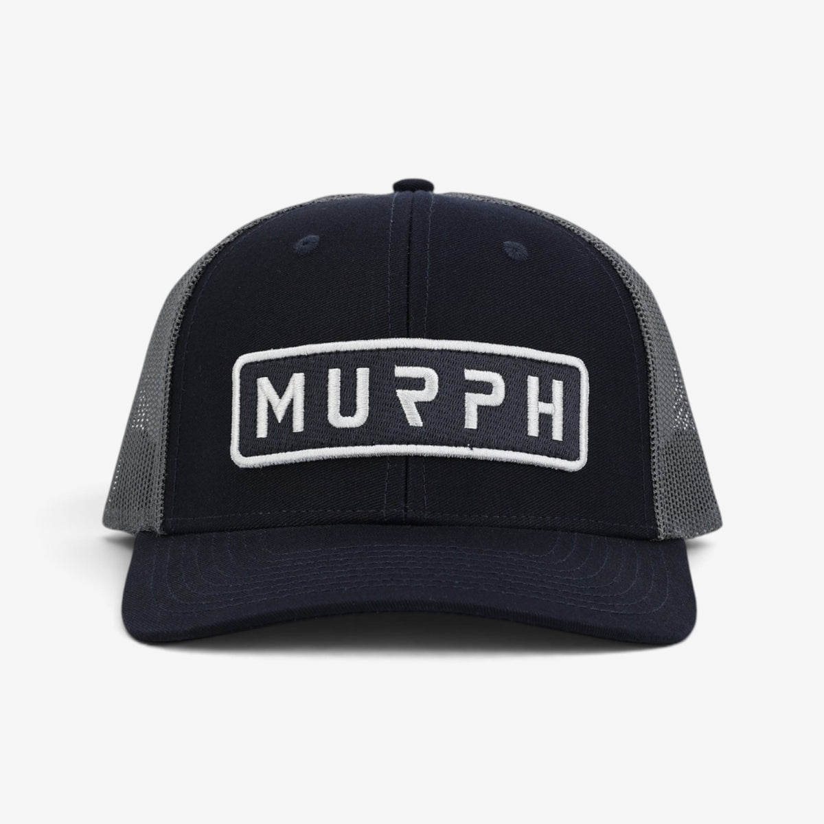 Casquette Murph Trucker Marine Gris – vue de côté droit