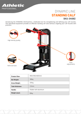 Standing Calf - Dynamic Line