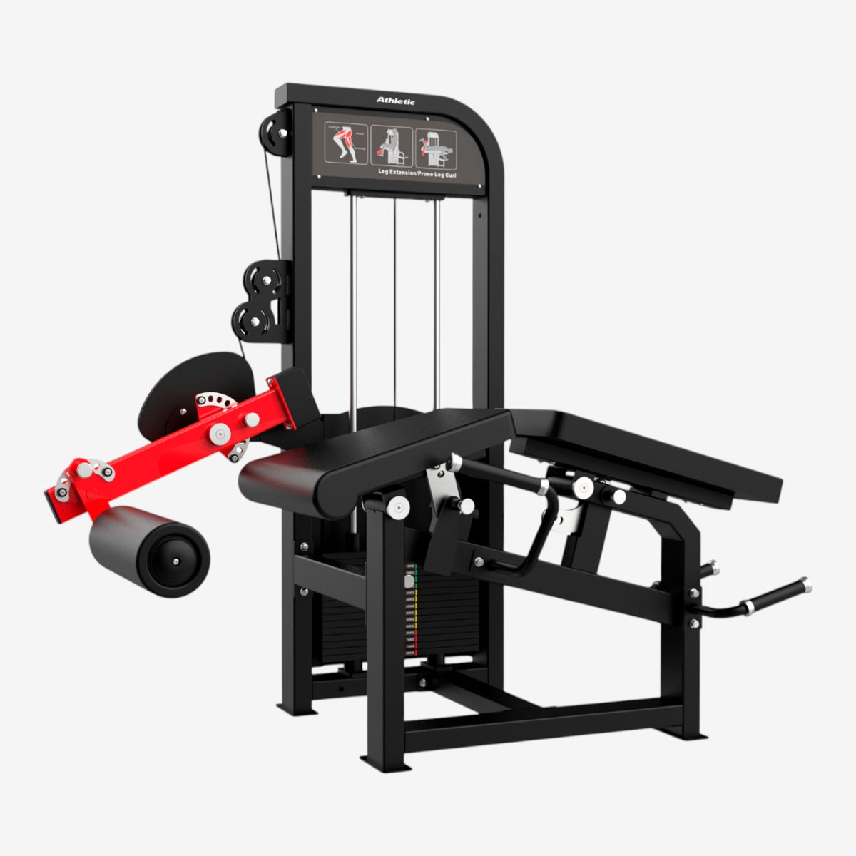 Seated Leg Extension & Prone Leg Curl - Dynamic Line