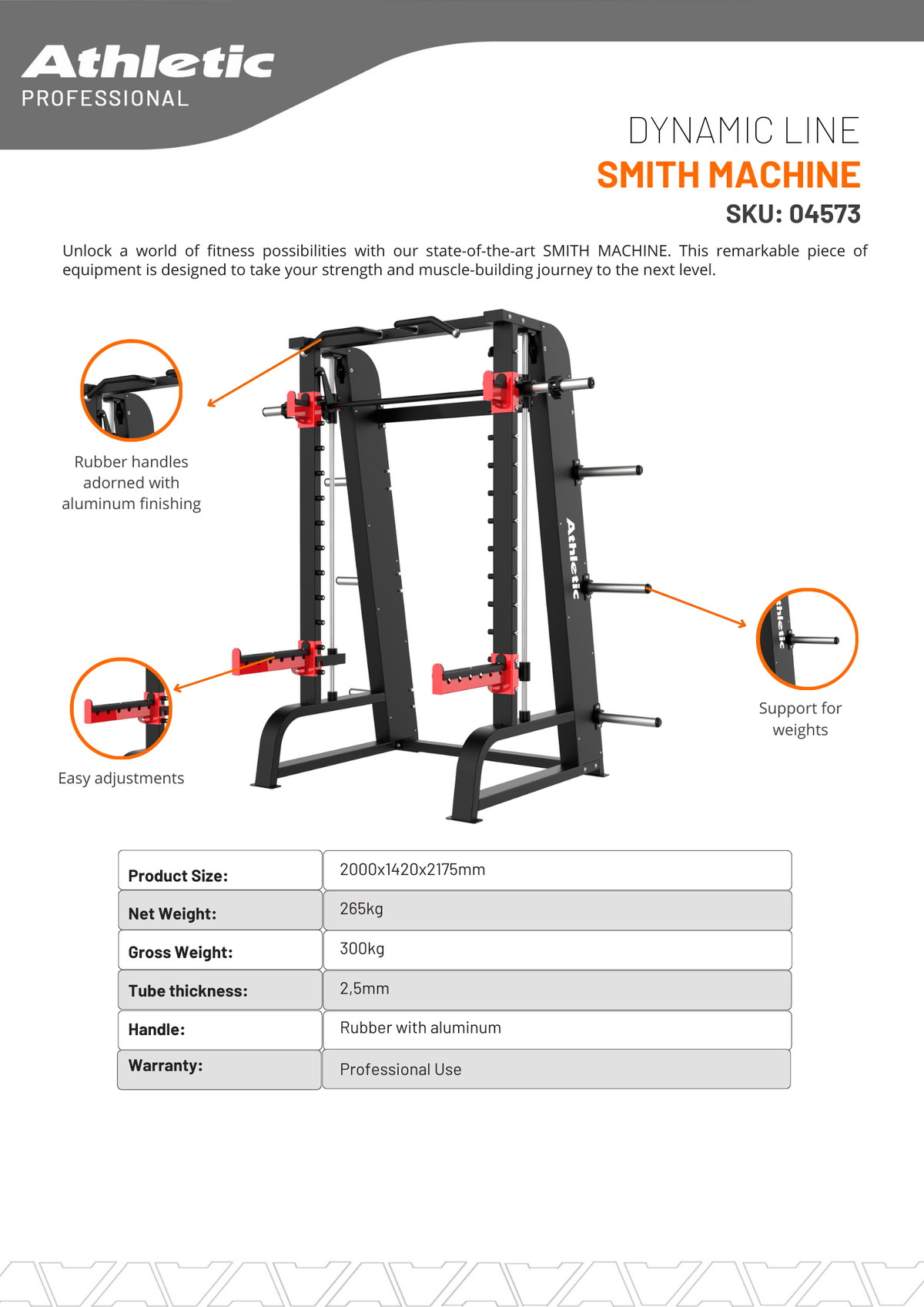 Dynamic Line Smith Machine