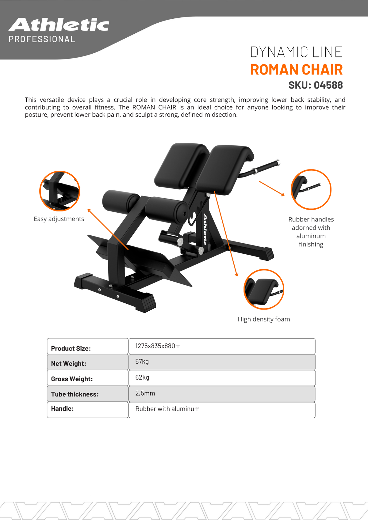 Roman Chair - Dynamic Line
