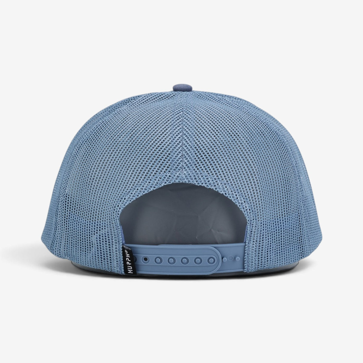 Casquette Murph Trucker Bleu Acier – vue de côté droit