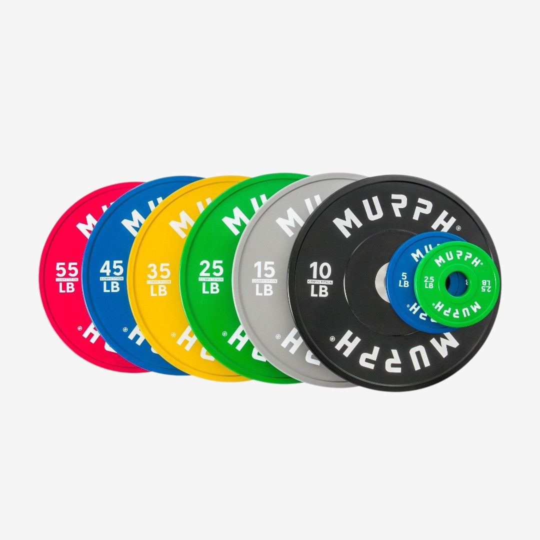 MURPH Bumpers plates compétition kit 2.0