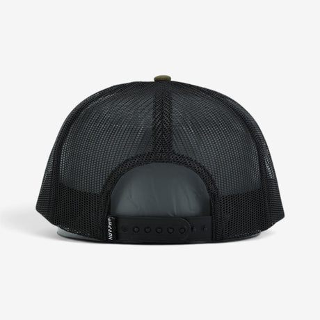 Casquette Murph Trucker Olive Noir – vue de côté droit