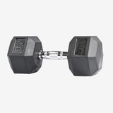 Haltères hexagonaux - unité ( 5lbs - 100lbs )
