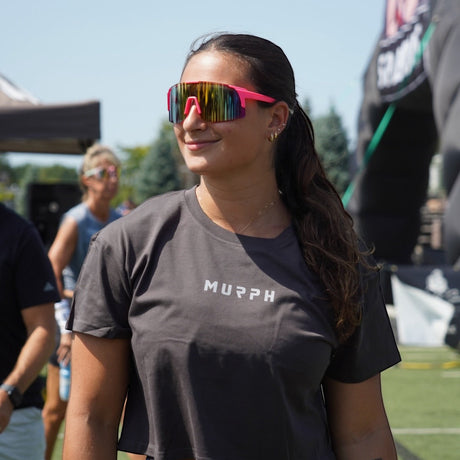 Crop top Murph®  - Coal