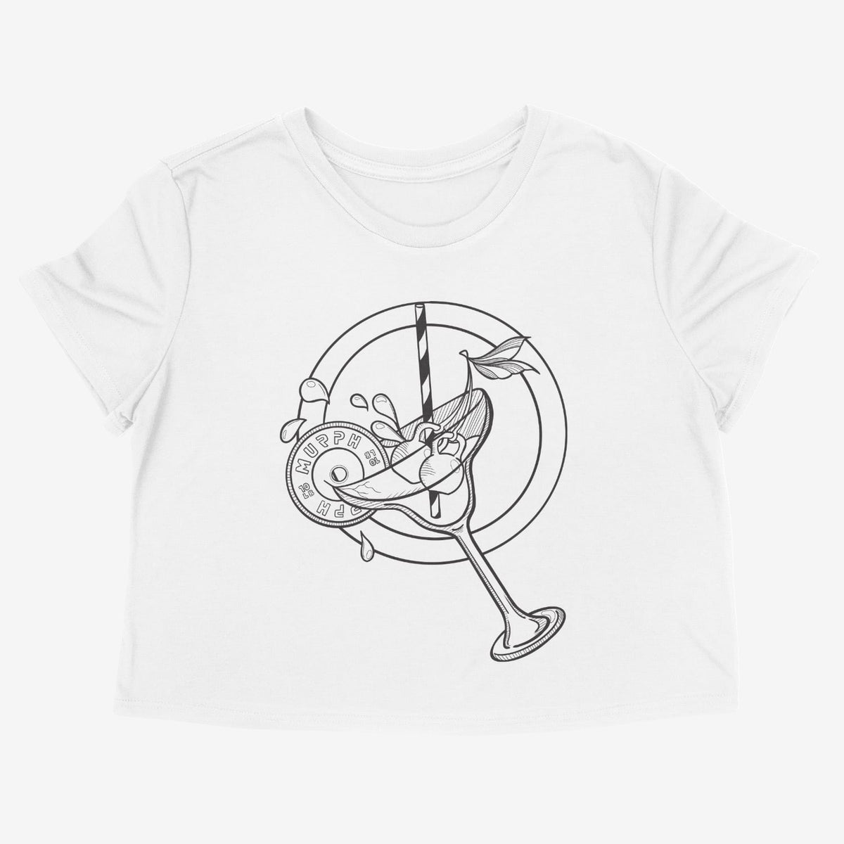 Crop top Murph®  - Cocktail White
