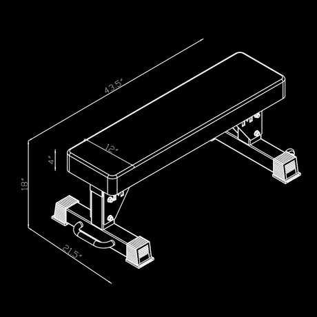Banc plat HD 2.0 MURPH - USAGÉ