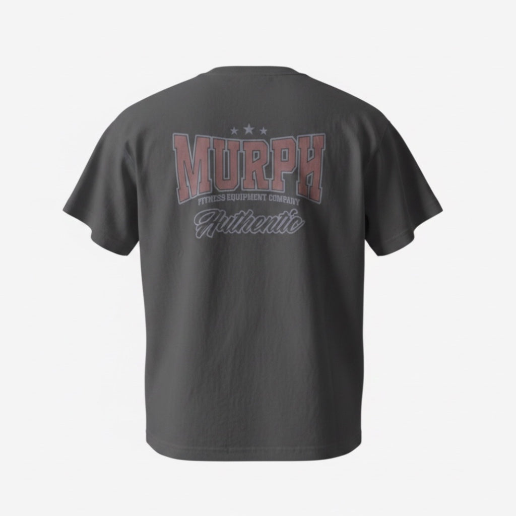 Oversized MURPH T-shirt - Authentic Charcoal