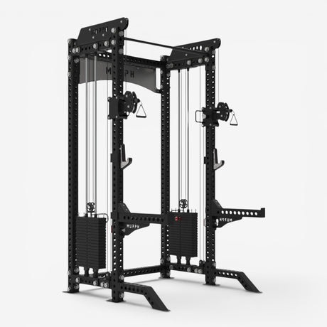 MURPH DRUID – Half Rack with 2x 250lbs dual pulley system