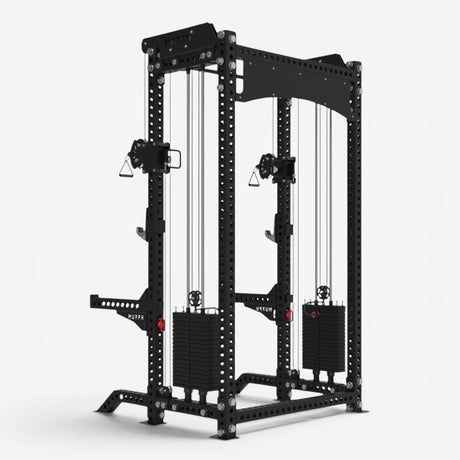 MURPH DRUID – Half Rack with 2x 250lbs dual pulley system