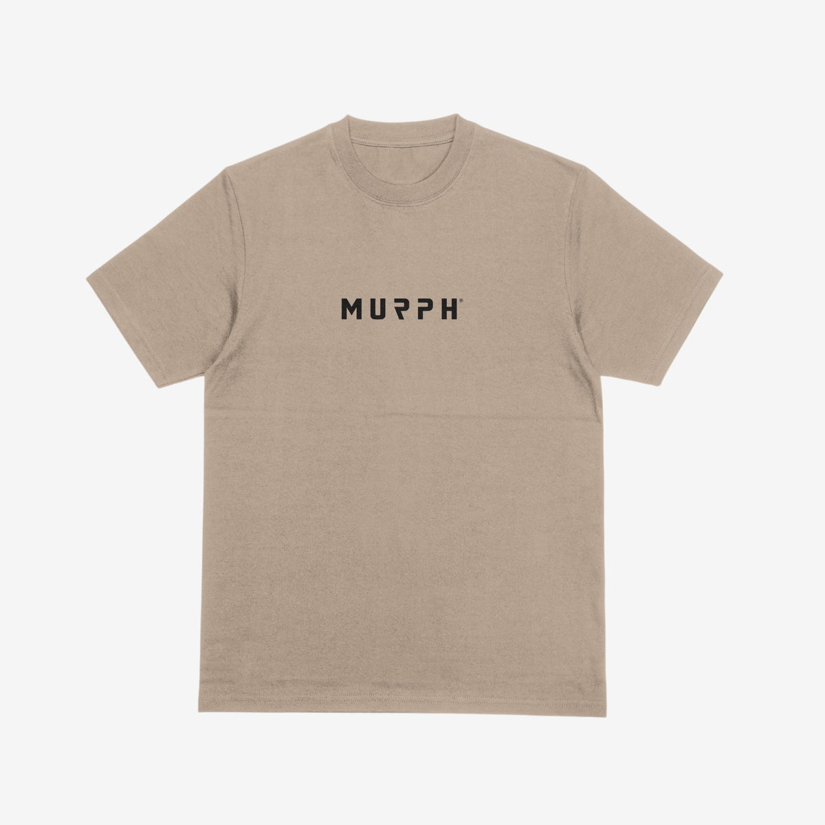 T-shirt Oversized MURPH Built on Strength - Tan