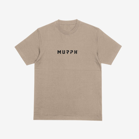 T-shirt Oversized MURPH Built on Strength - Tan