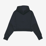 MURPH Cropped Hoodie - Black