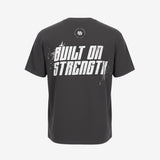 T-shirt Oversized MURPH Built on Strength - Graphite