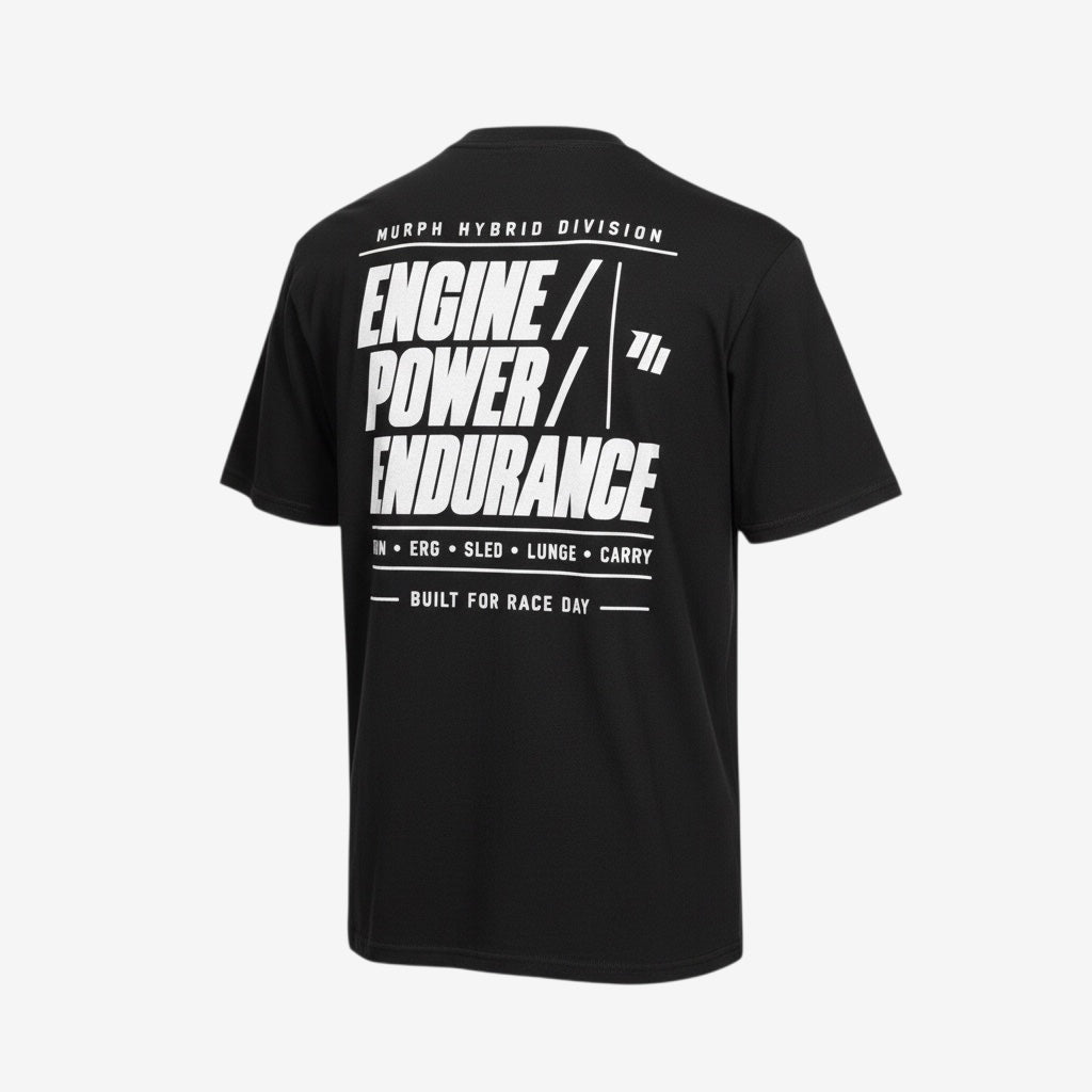 T-shirt Oversized MURPH Hybrid Division - Black
