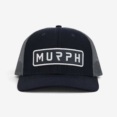 Casquette Murph Trucker Marine Gris – vue de côté droit