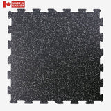 2'x2' Rubber Tile - GREY - Classic Series 8mm