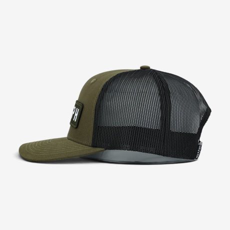 Casquette Murph Trucker Olive Noir – vue intérieure