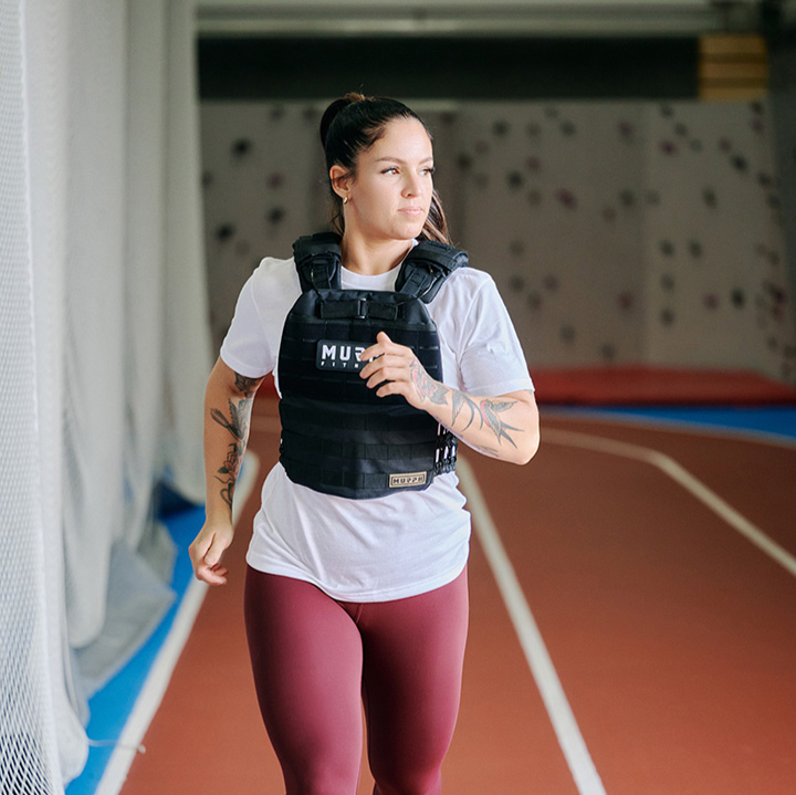 Veste Lestée MURPH Taille Petit - Weighted Vest Rose & Noir