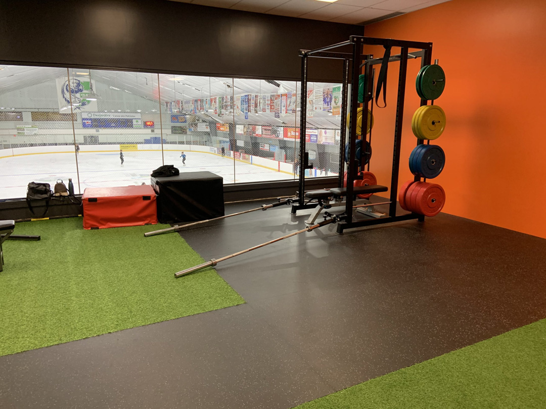 Tapis de caoutchouc sportif haut de gamme - Serie Prime
